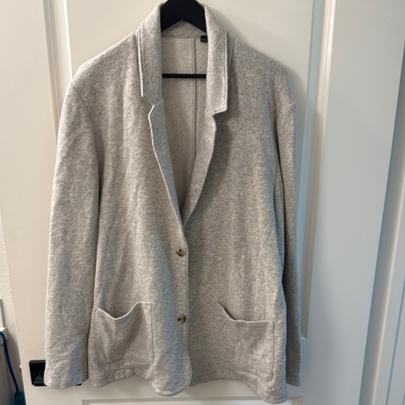 Vince Wool Fleece Blazer